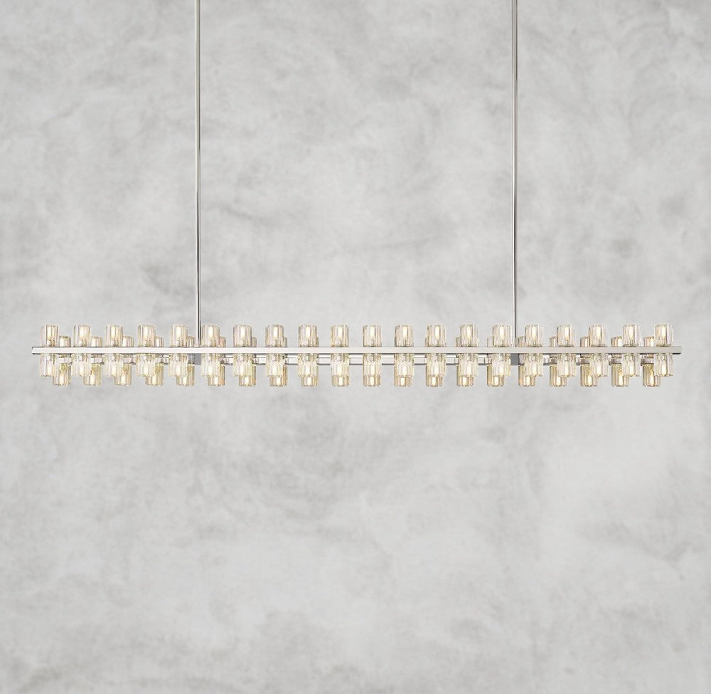 Arcachon LED Rectangular Chandelier 54", 72"